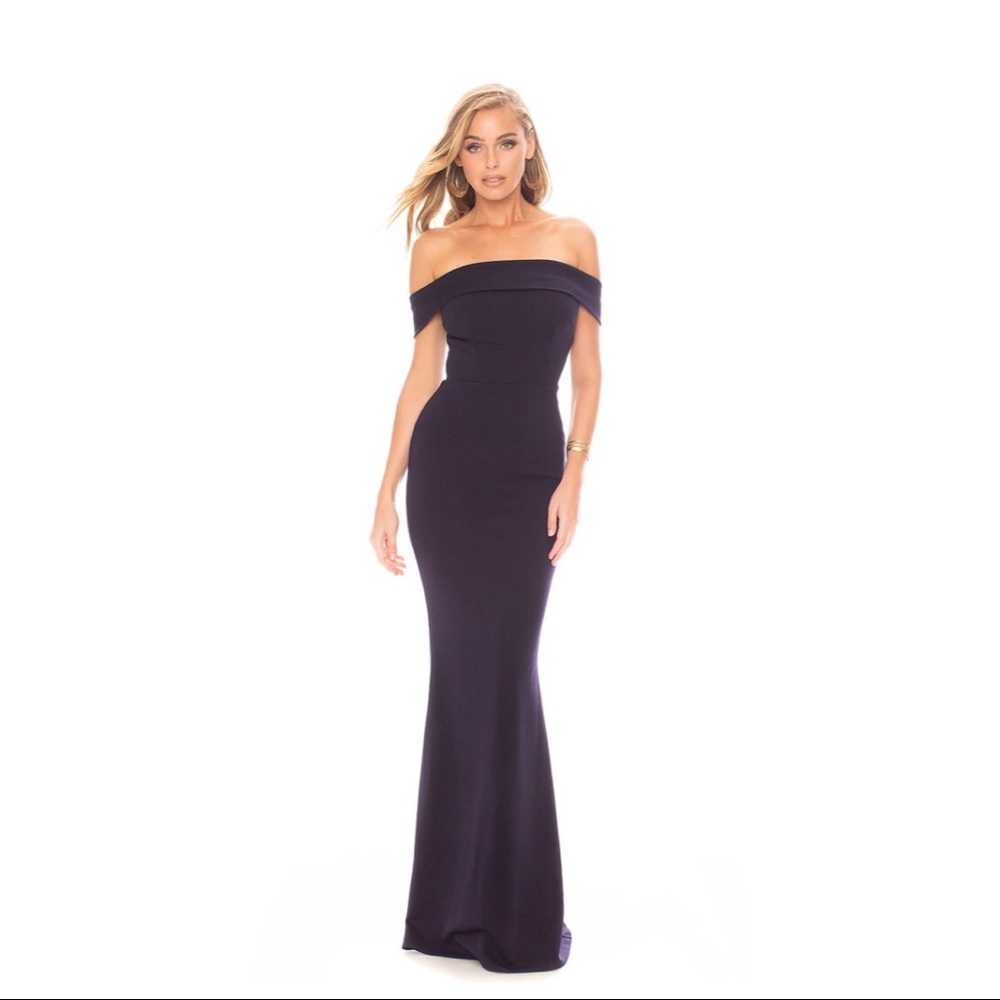 Katie May Legacy Off The Shoulder Gown. NWT